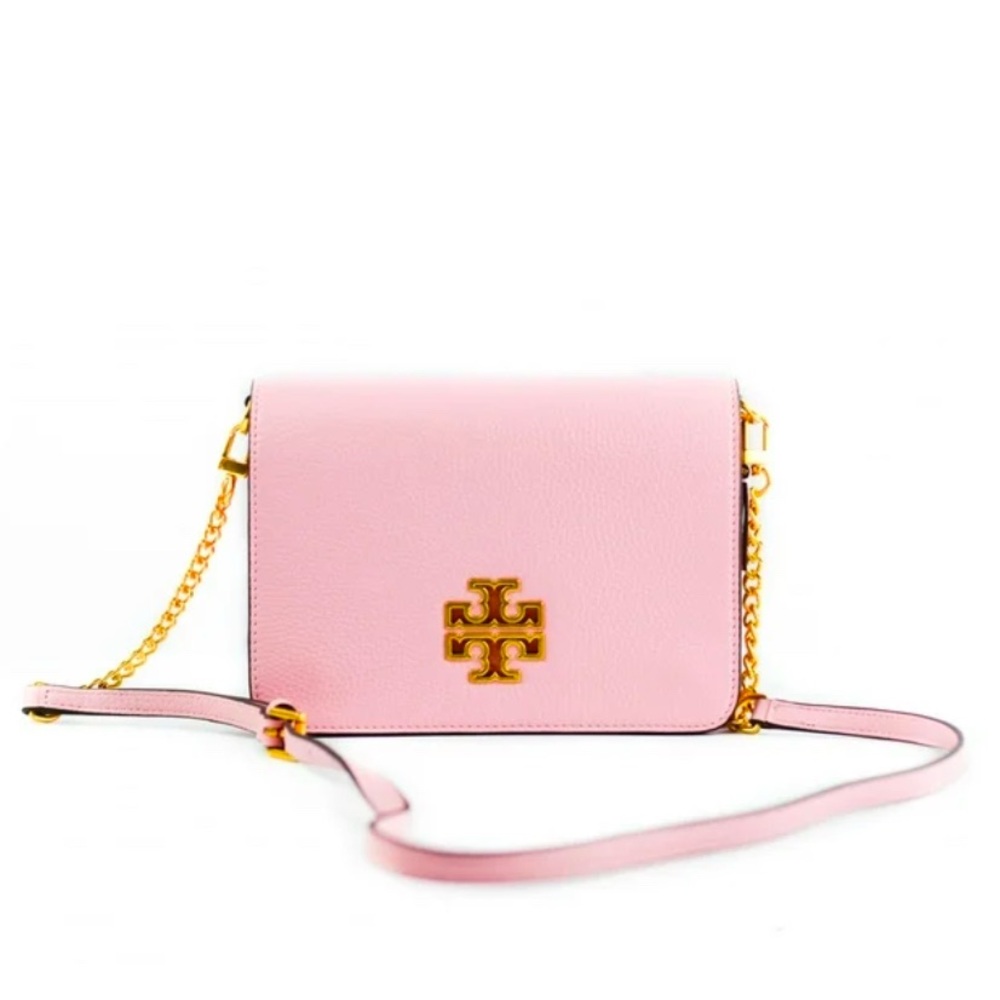 Tory Burch Women's Leather Crossbody Bag (Surprise Lily)